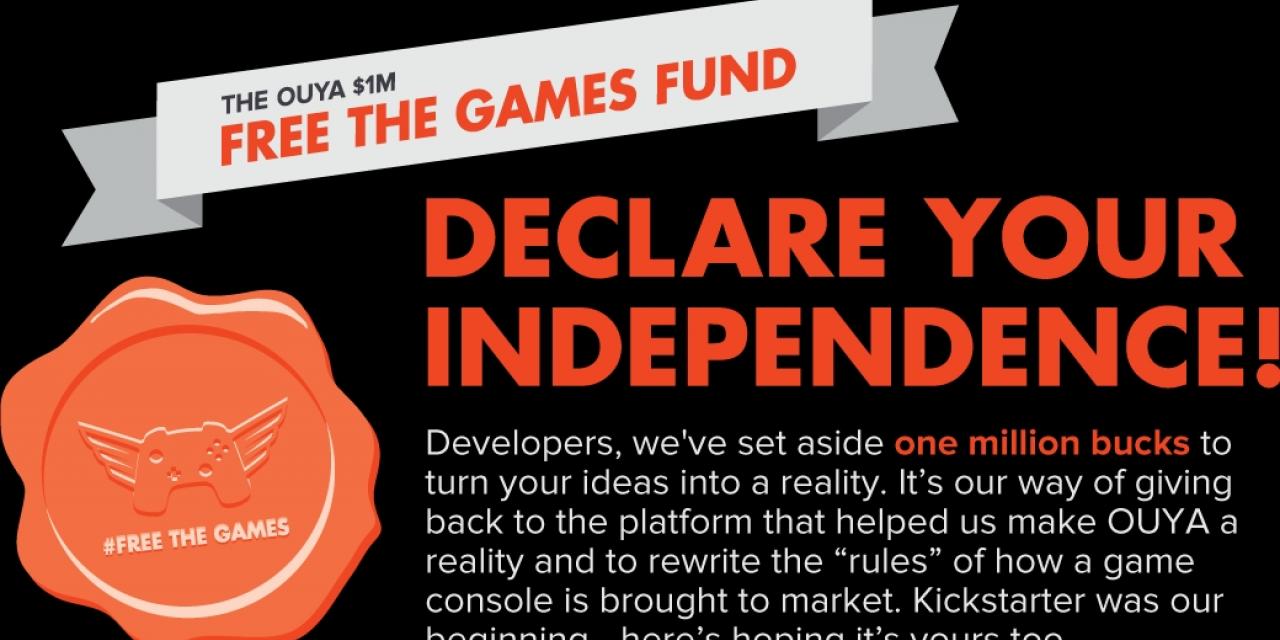 Ouya Supports Its Developers With $1 Million Free The Games Fund