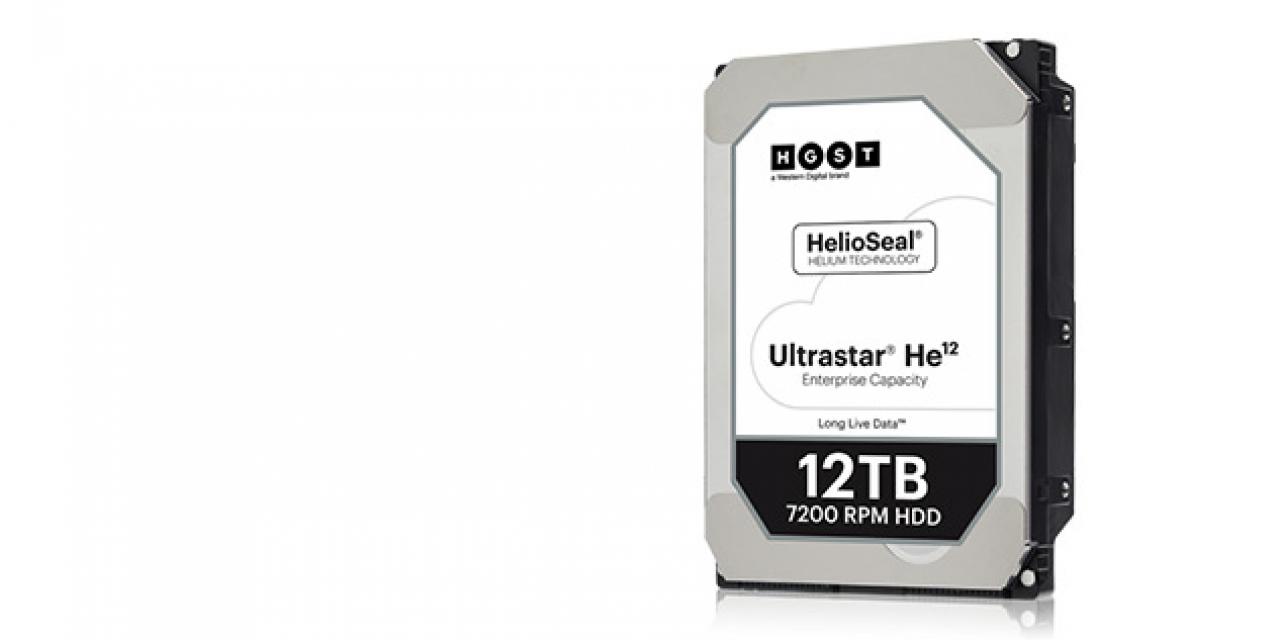 Western Digital's new hard drive is a helium-filled 12TB beast