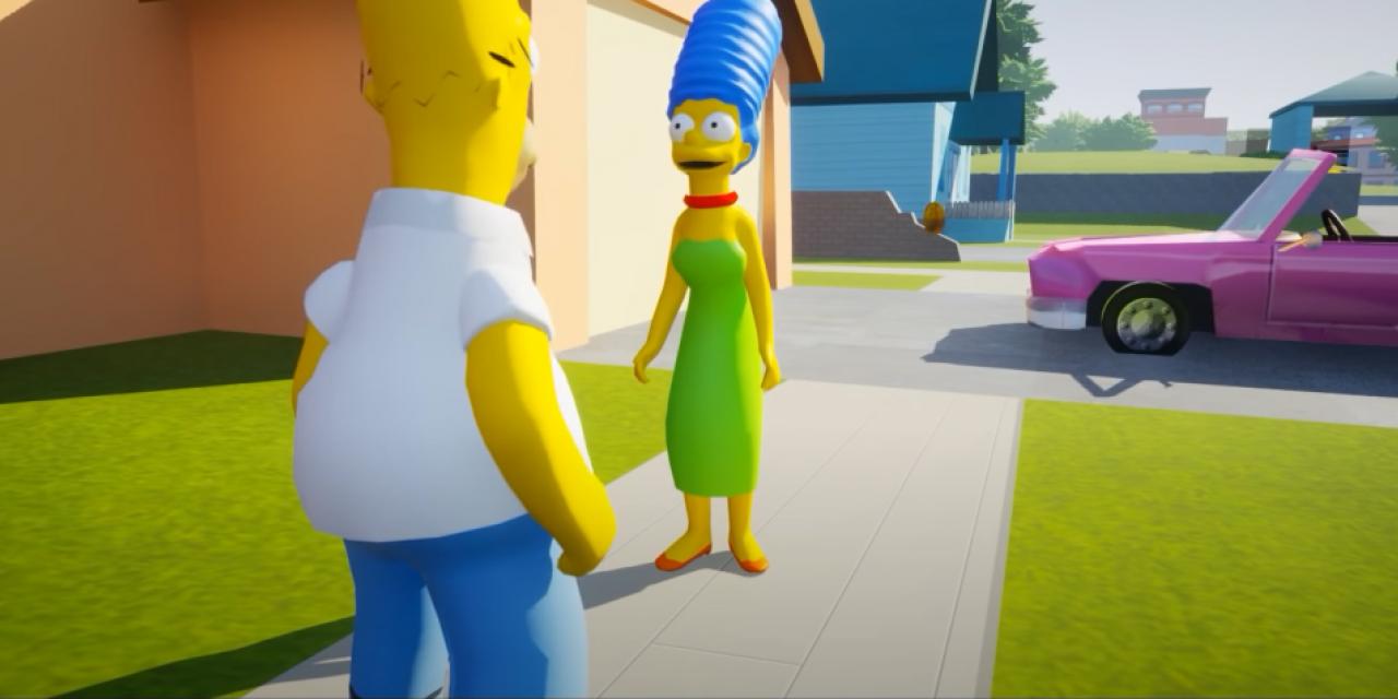 Check out Simpsons Hit and Run remade in Unreal Engine 5