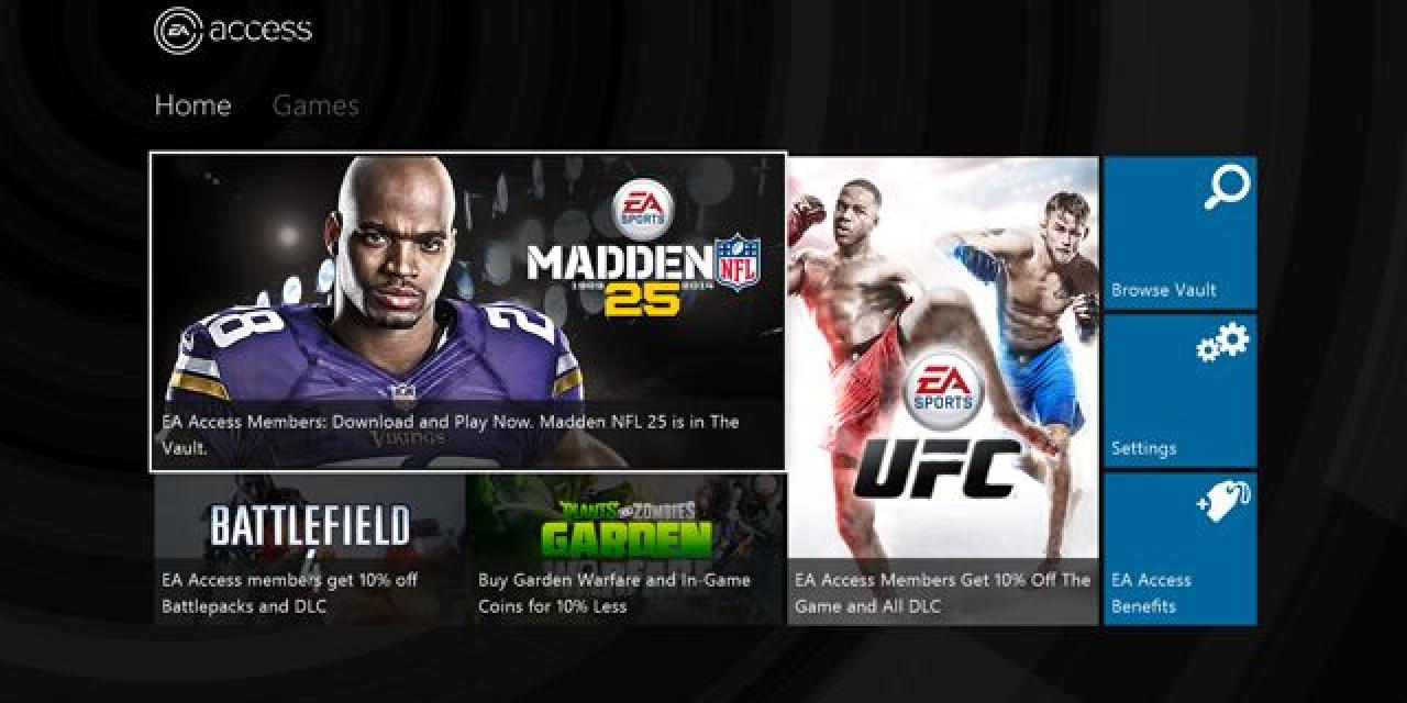 EA Reveals EA Access Subscription Service For Xbox One