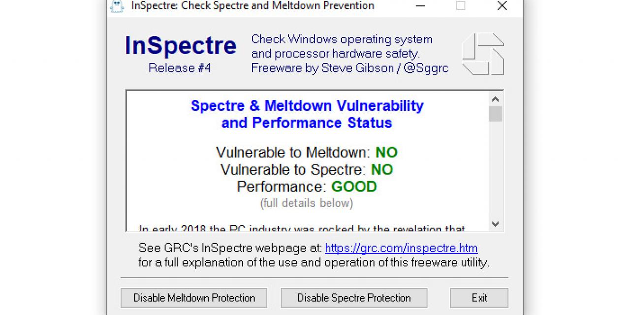 Is your PC vulnerable to Spectre or Meltdown? This tool will tell you