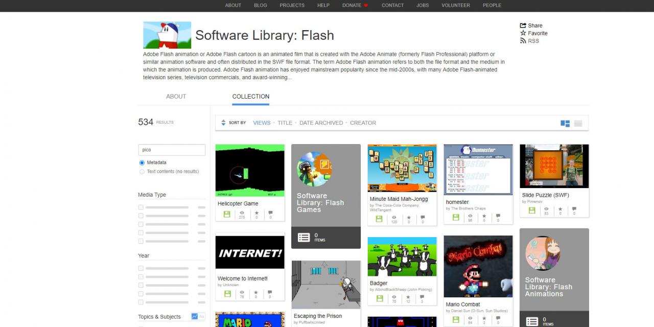 The Internet Archive wants to save Flash from the dumpster