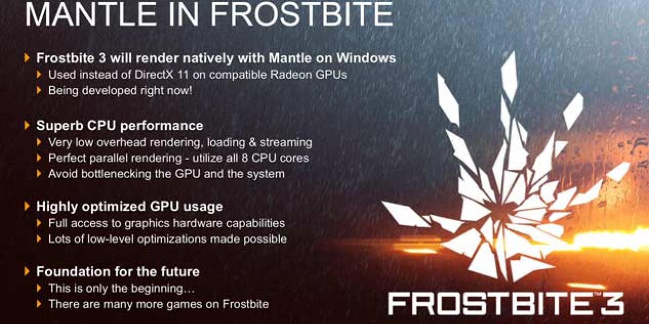 AMD's Mantle API to improve BF4 by Christmas