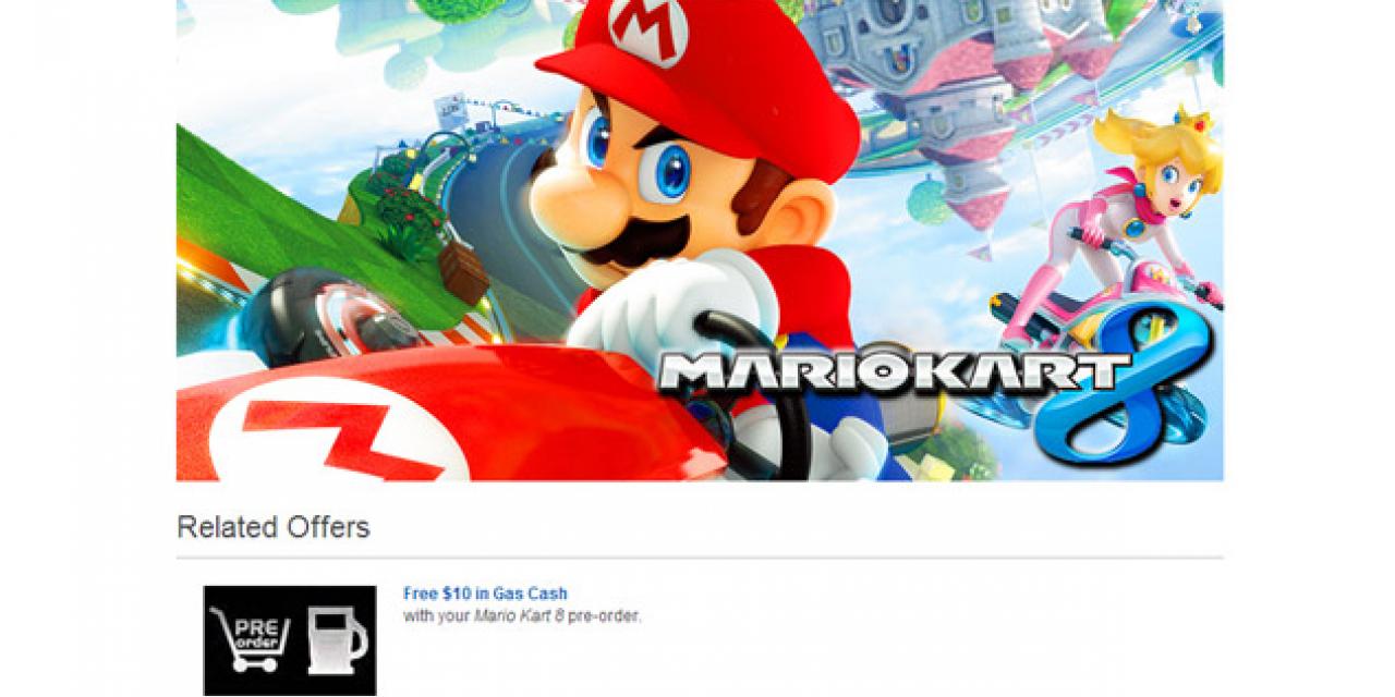 Get Mario Kart 8 from Best Buy, get free gas