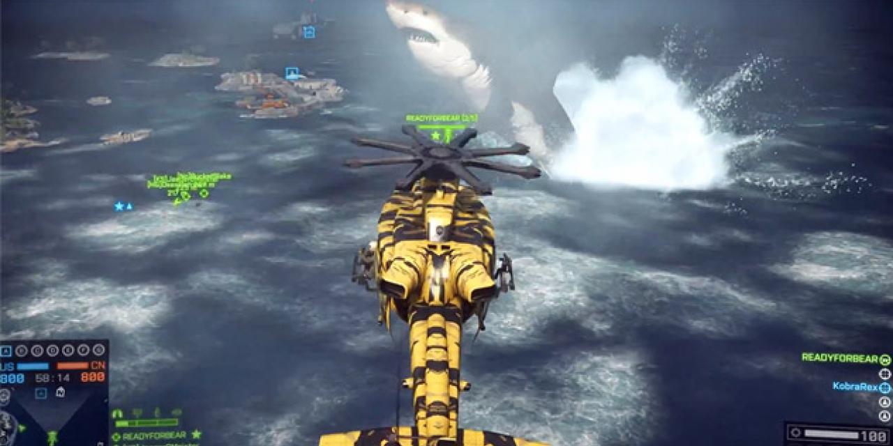 There's a Megaladon shark in BF4