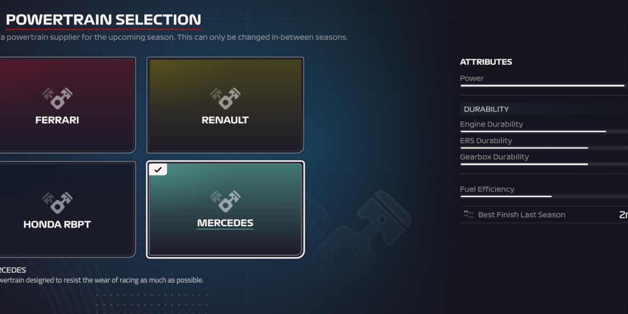 F1 Manager 2024 Engine Guide - How to Choose the Best Engine for Your Racing Strategy