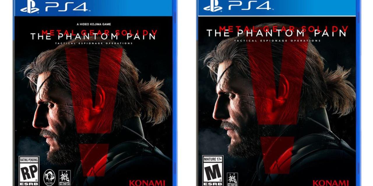 Konami Removes Hideo Kojima From The Phantom Pain Cover