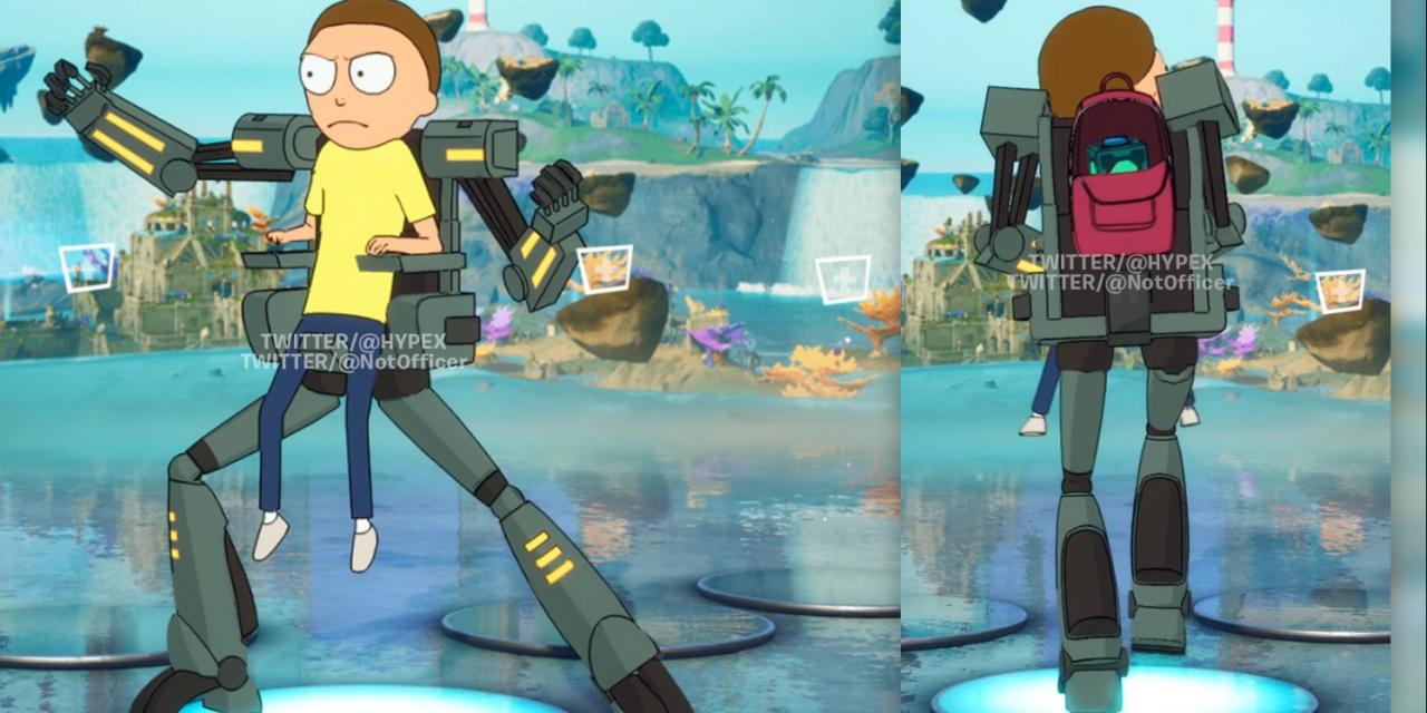 Fortnite Rick and Morty crossover finally adds Morty