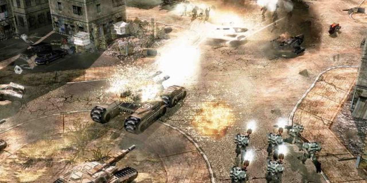 Command & Conquer 3: Tiberium Wars - Air raid