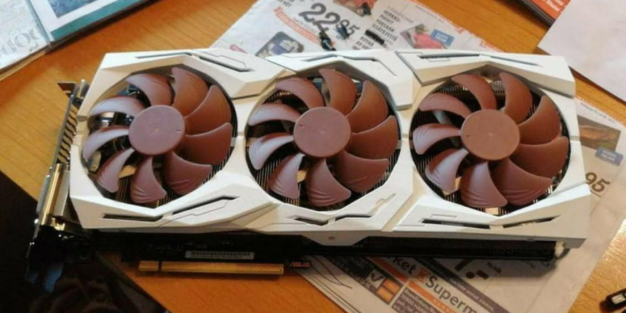 Asus and Noctua are making a graphics card cooler together