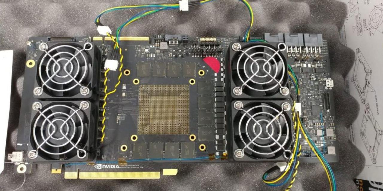 Nvidia engineering sample points to next-gen GDDR6 usage