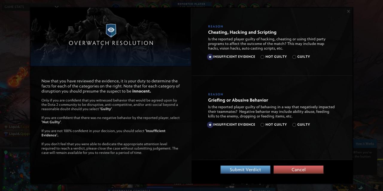 DotA 2 adds 'Overwatch' system to help players police themselves