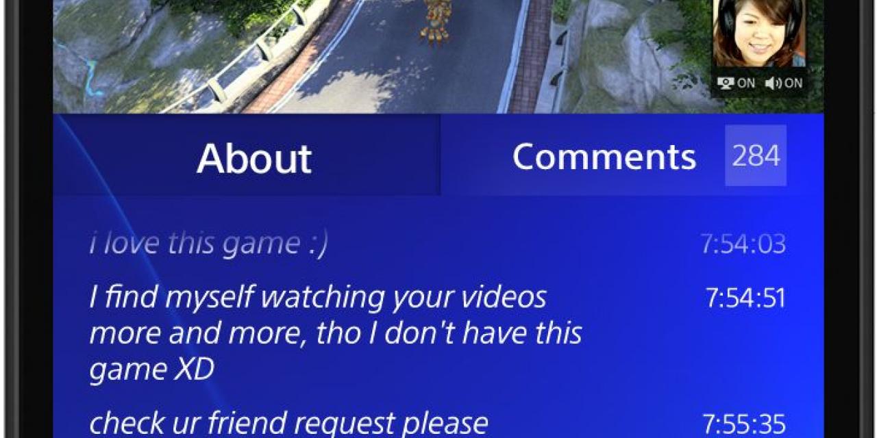 First PlayStation 4 User Interface Screenshots