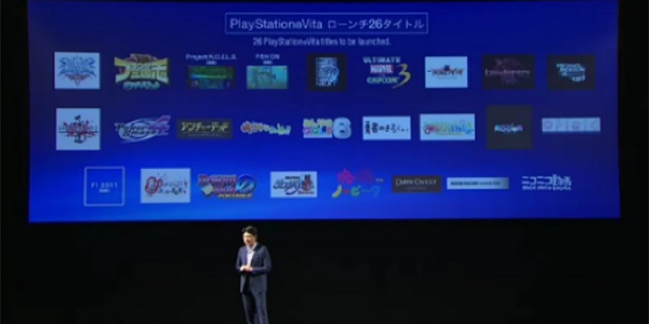 List Of 26 PlayStation Vita Launch Titles Unveiled