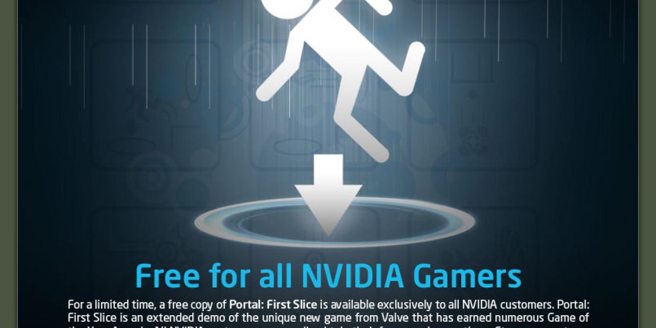 GeForce Owners Get A Free Slice Of Portal