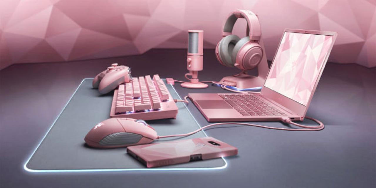 Razer's new Quartz range offers same hardware in new pink shell