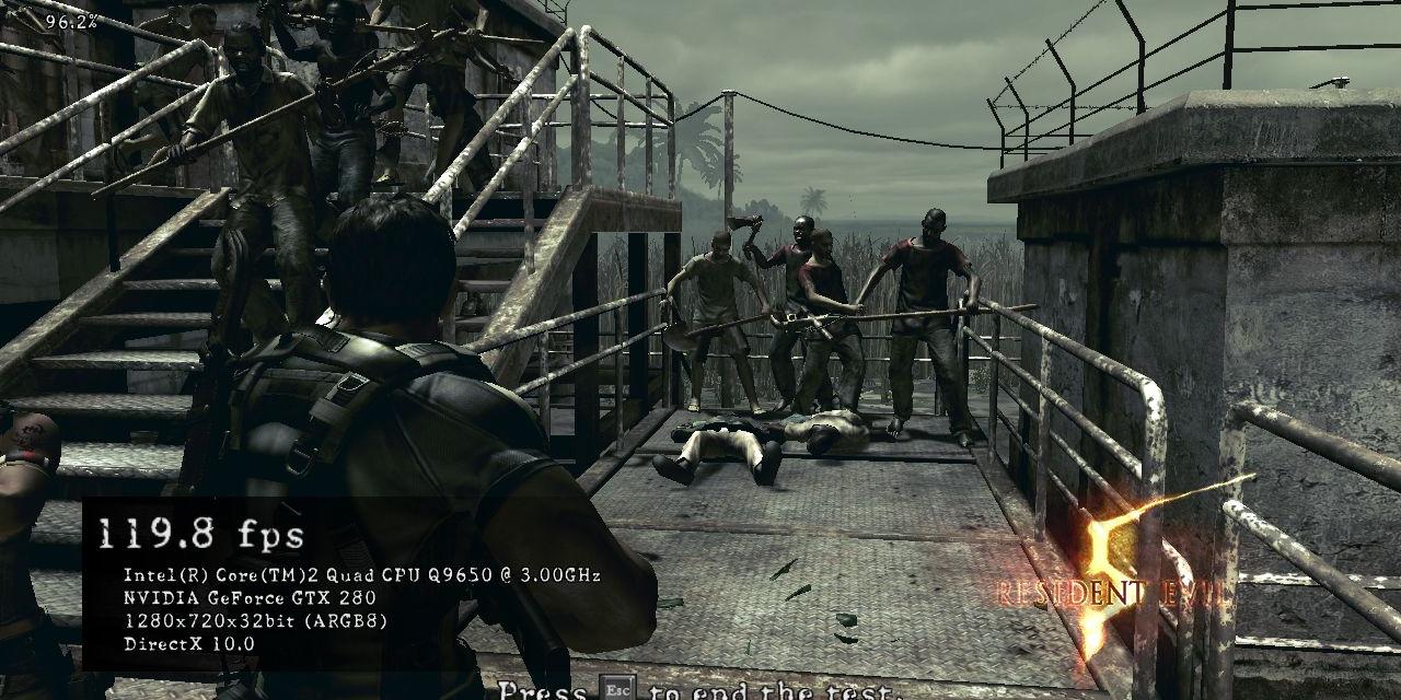PC Resident Evil 5 Supports 3D Vision. Release Date Announced