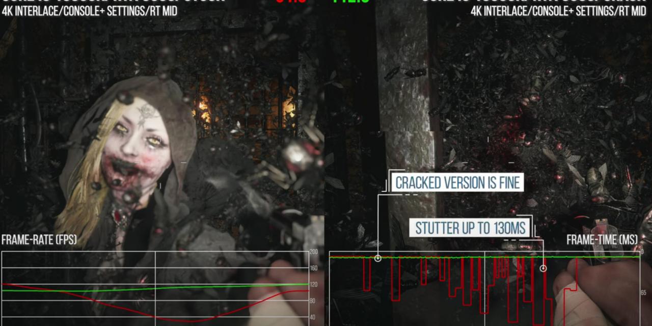 Resident Evil Village crack fixes Denuvo stuttering