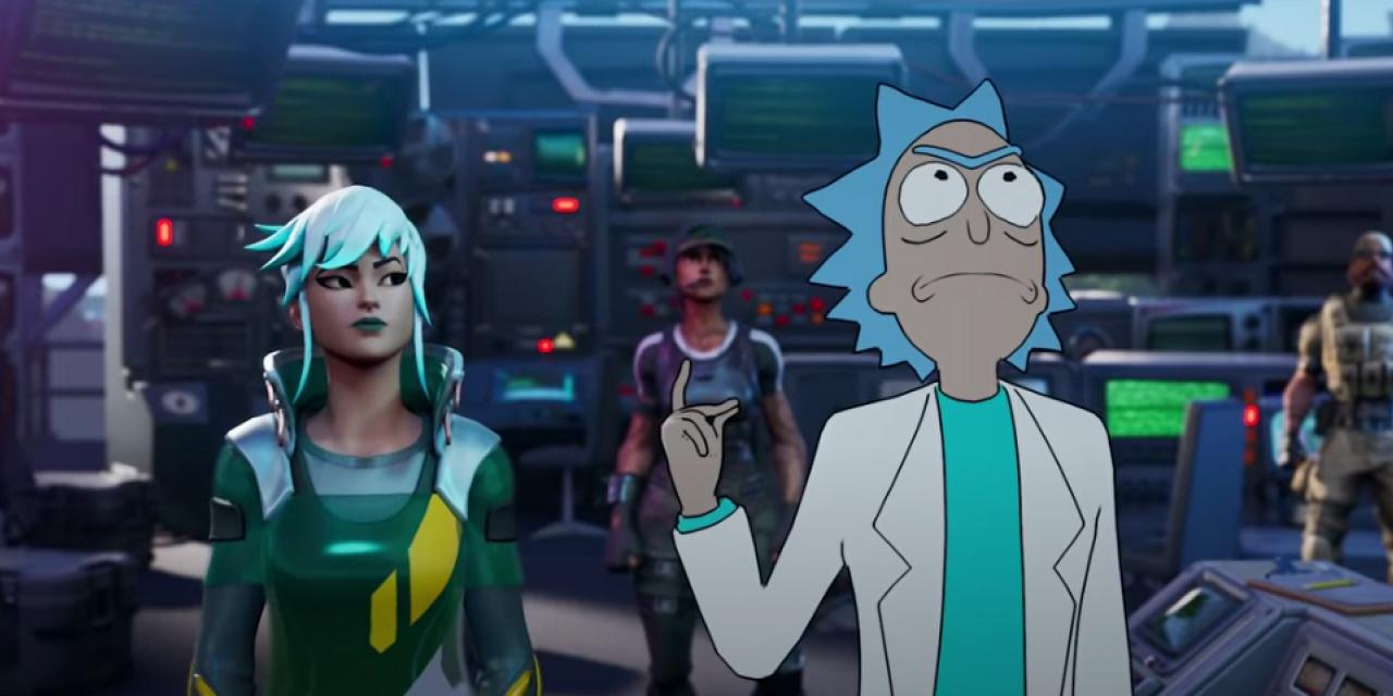Rick and Morty are coming to Fortnite