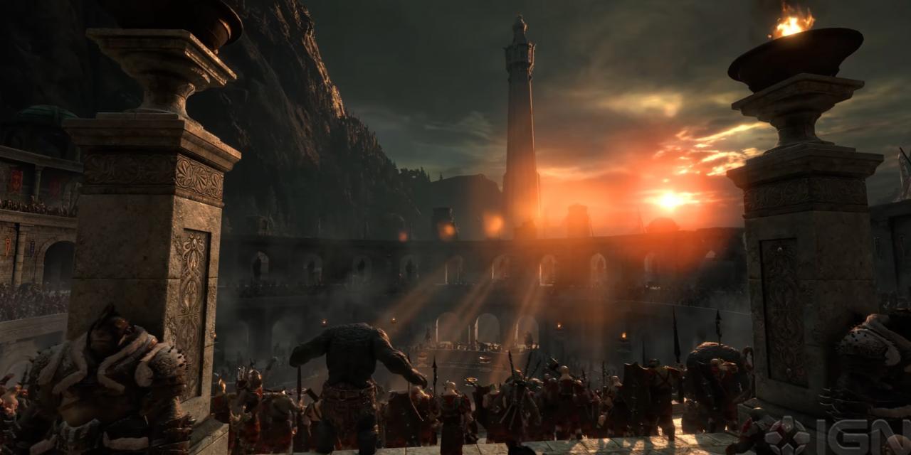 Shadow of War gameplay: Minas Ithil under siege