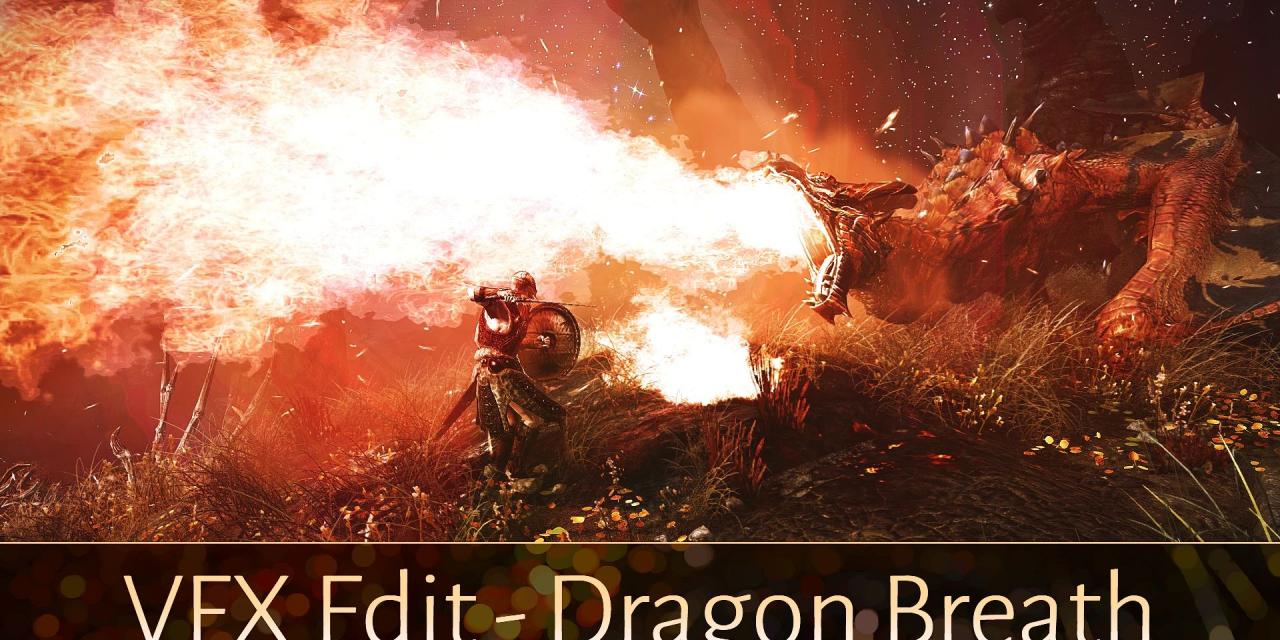 The Elder Scrolls V: Special Edition Dragon Breath VFX Edit Mod v1.2