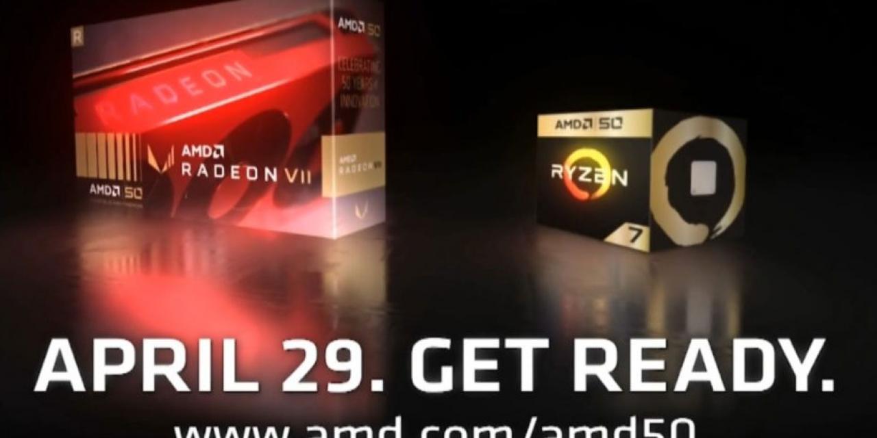 AMD Radeon VII and 2700X Anniversary Editions confirmed for April 29
