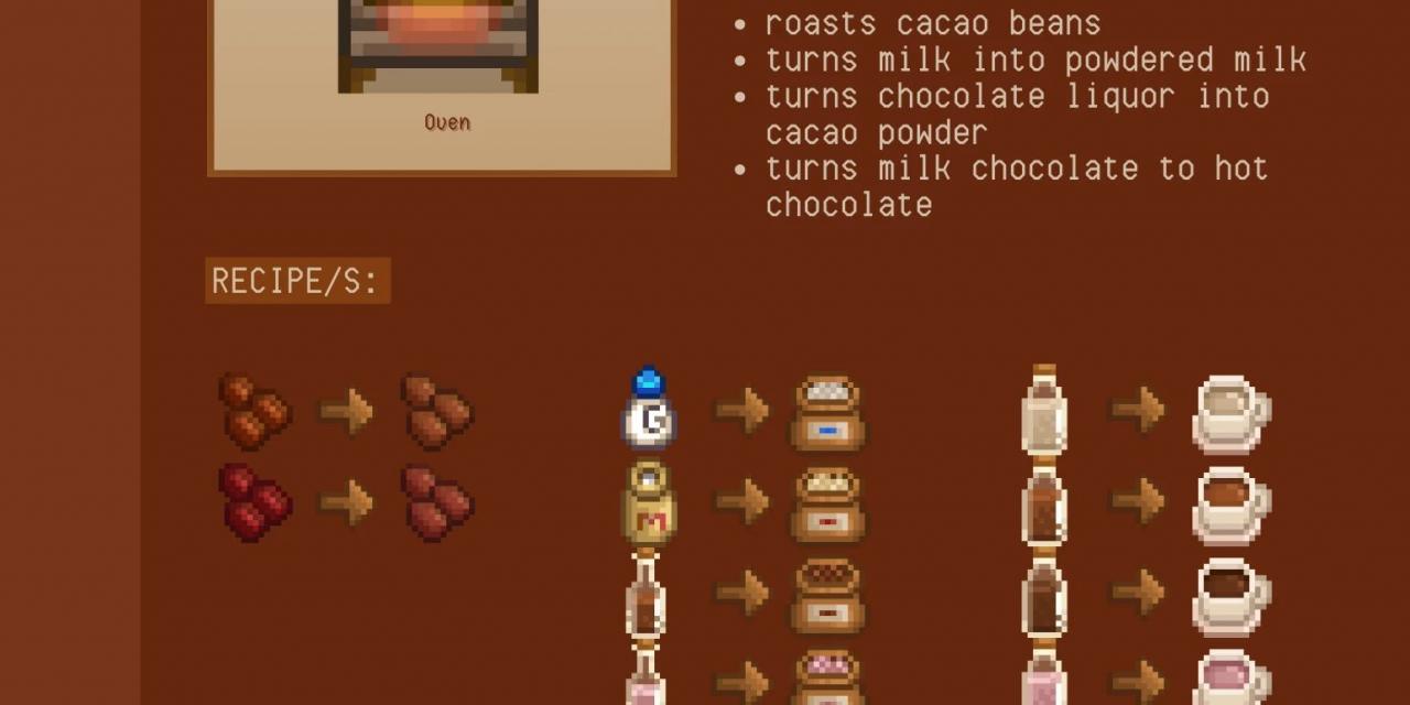 Stardew Valley Chocolate Valley Mod v1.0.4