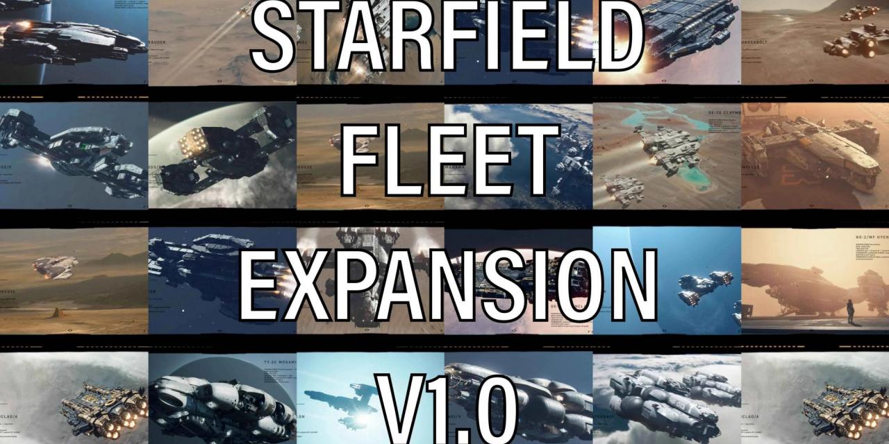 Starfield Fleet Expansion Mod v1.0