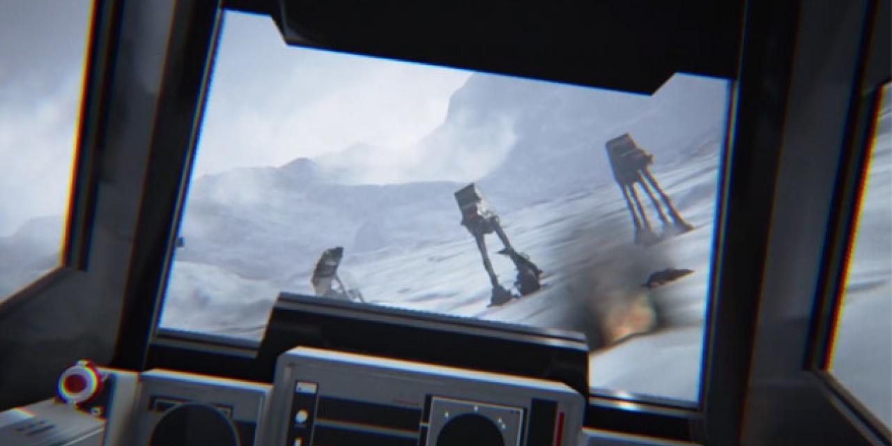 When we eventually get Star Wars in VR, it will probably look like this