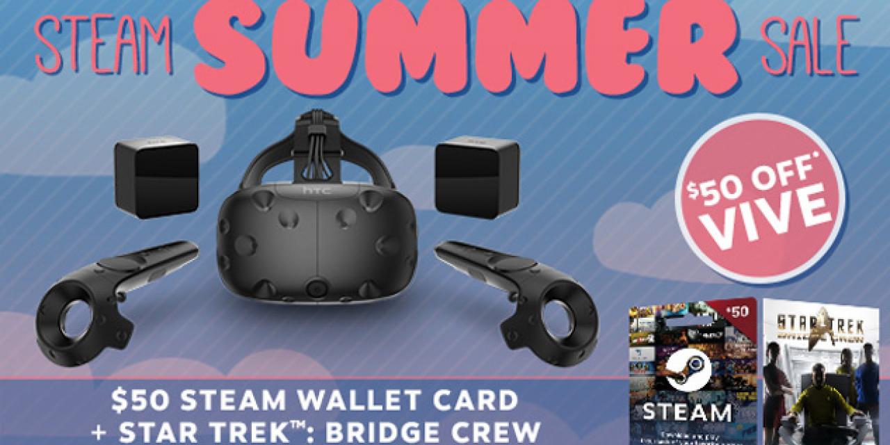 Steam Summer Sale discounts Steam Link, HTC Vive too