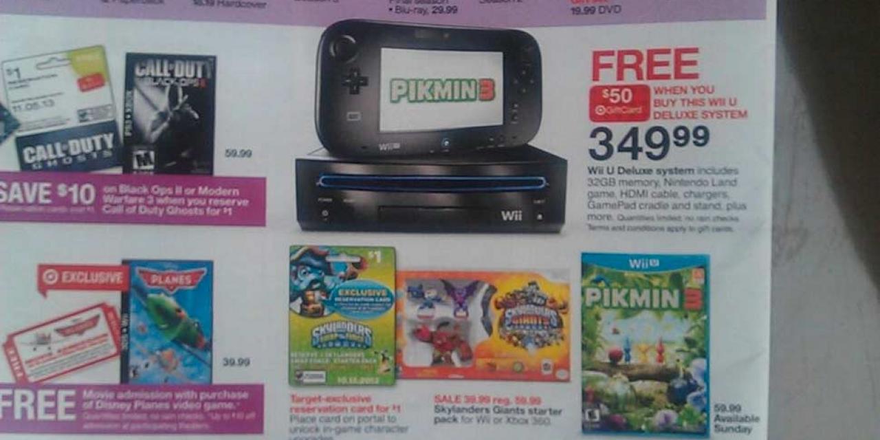 Target Advert Thinks Wii Is a Wii U