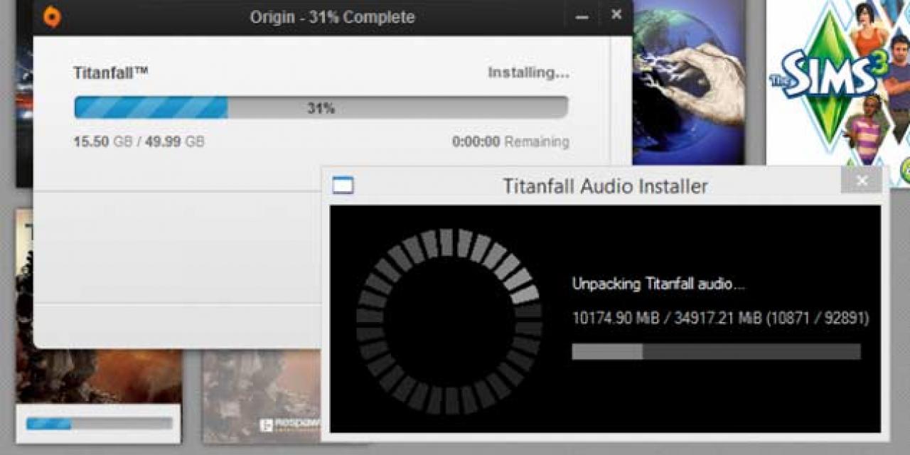 Titanfall on PC has 34GB of audio files