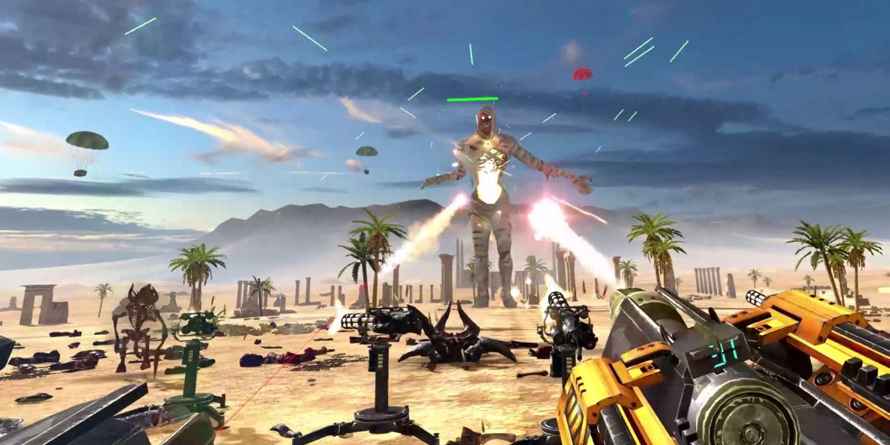 Serious Sam VR adds skill trees for added killing power