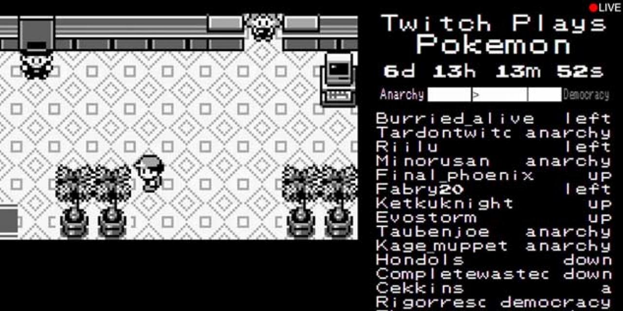 Twitch Plays Pokemon had more live players than LoL