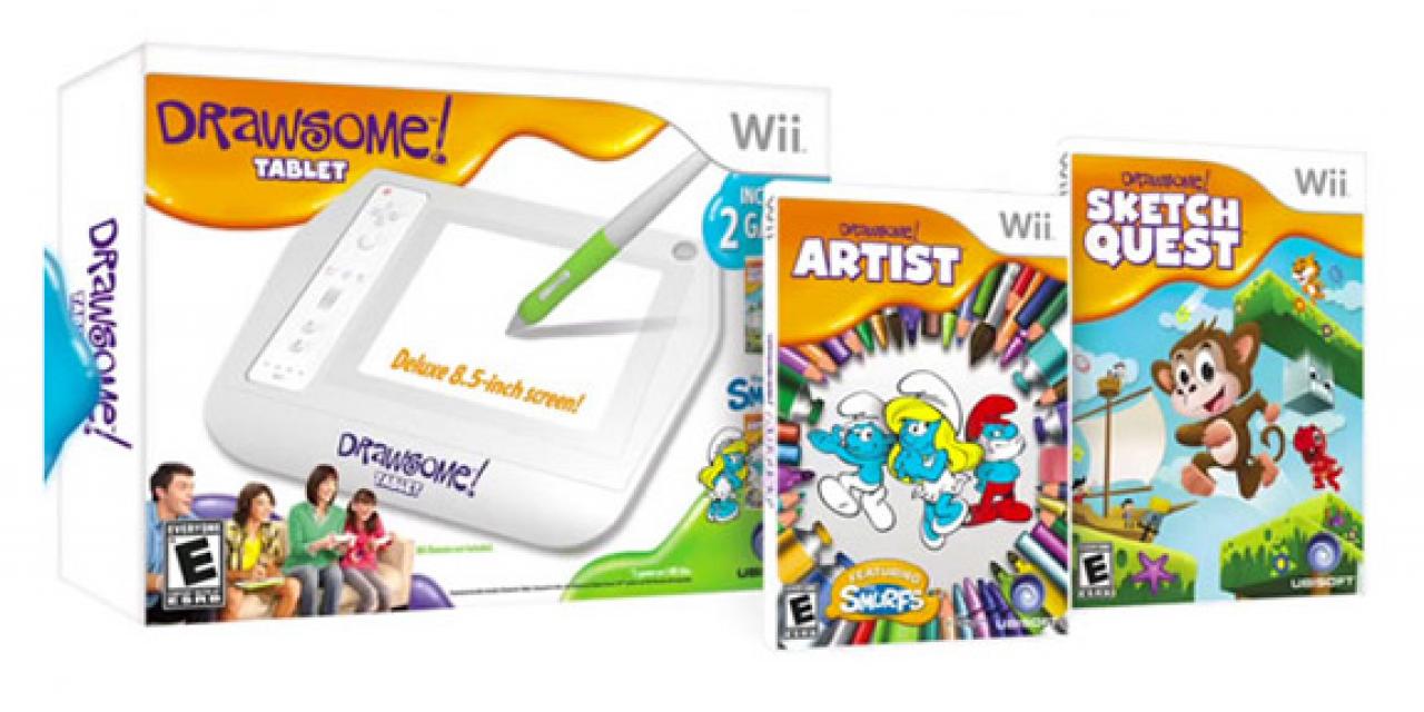 Ubisoft Reveals Drawsome Drawing Tablet For Wii