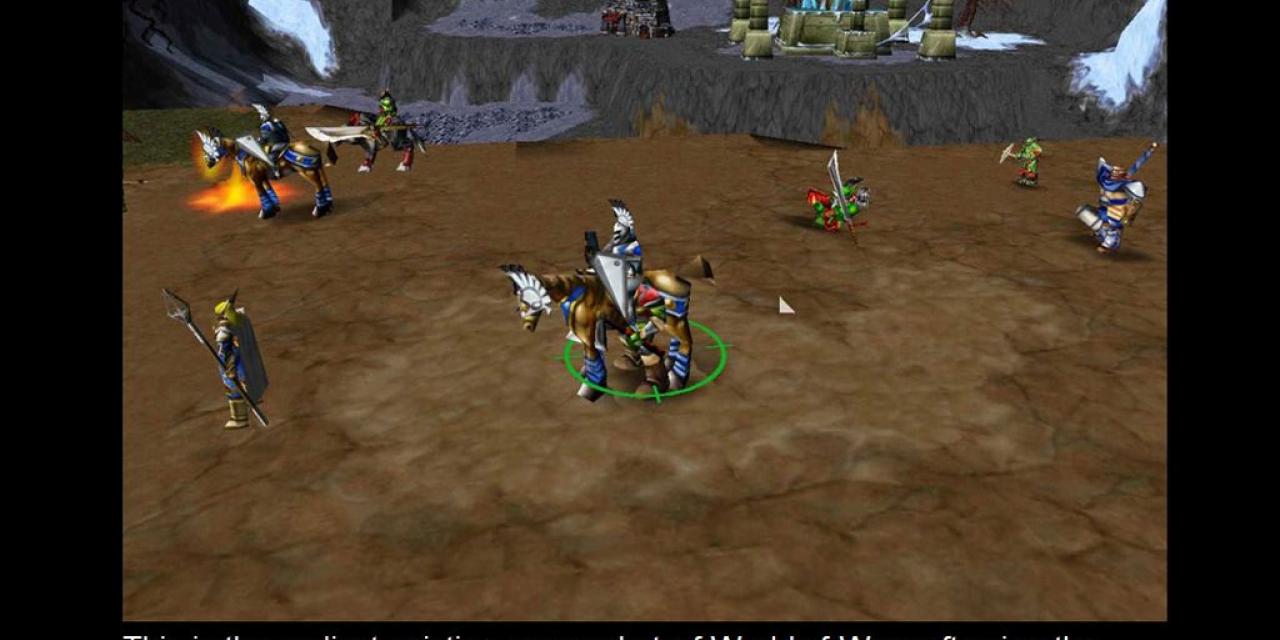 Blizzard Shares World Of WarCraft Early Development Screenshots