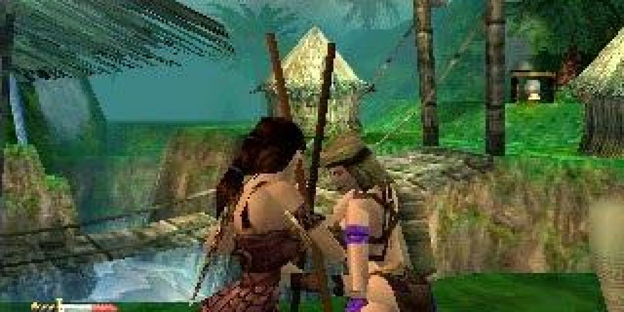 Xena and Gabrielle - 2 girls 1 fantasy (psx)