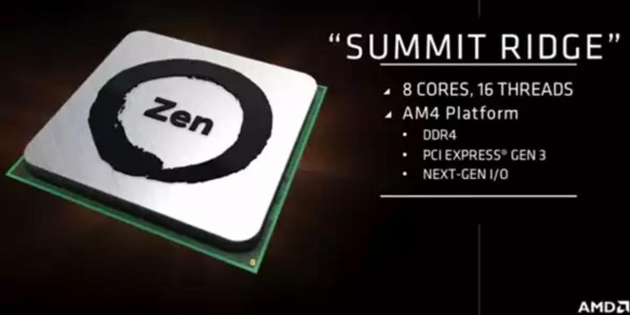 AMD's Ryzen may only come in quad and octo-core