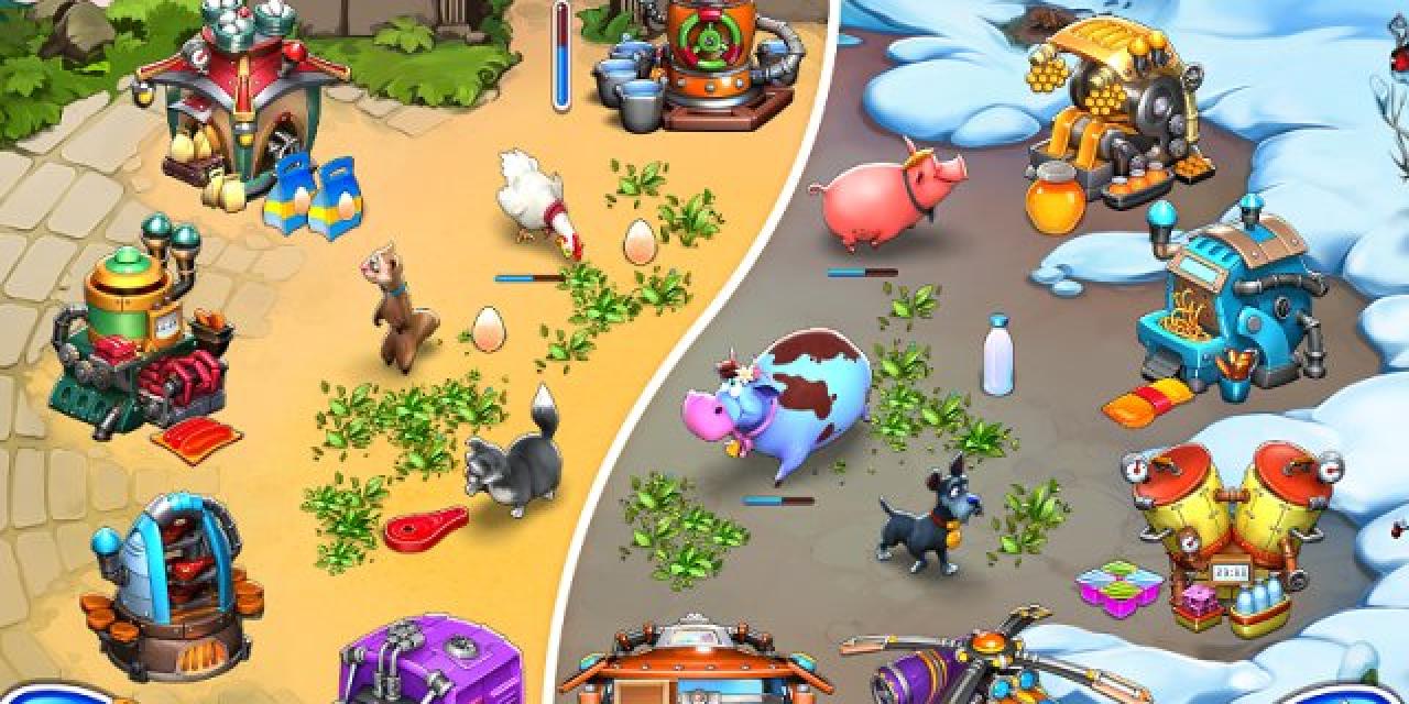 Farm Frenzy and Crazy Bear Island