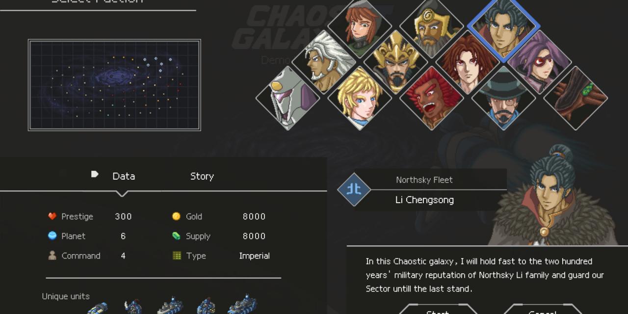 Chaos Galaxy 2 v0.8.2 (+30 Trainer) [Cheat Happens]