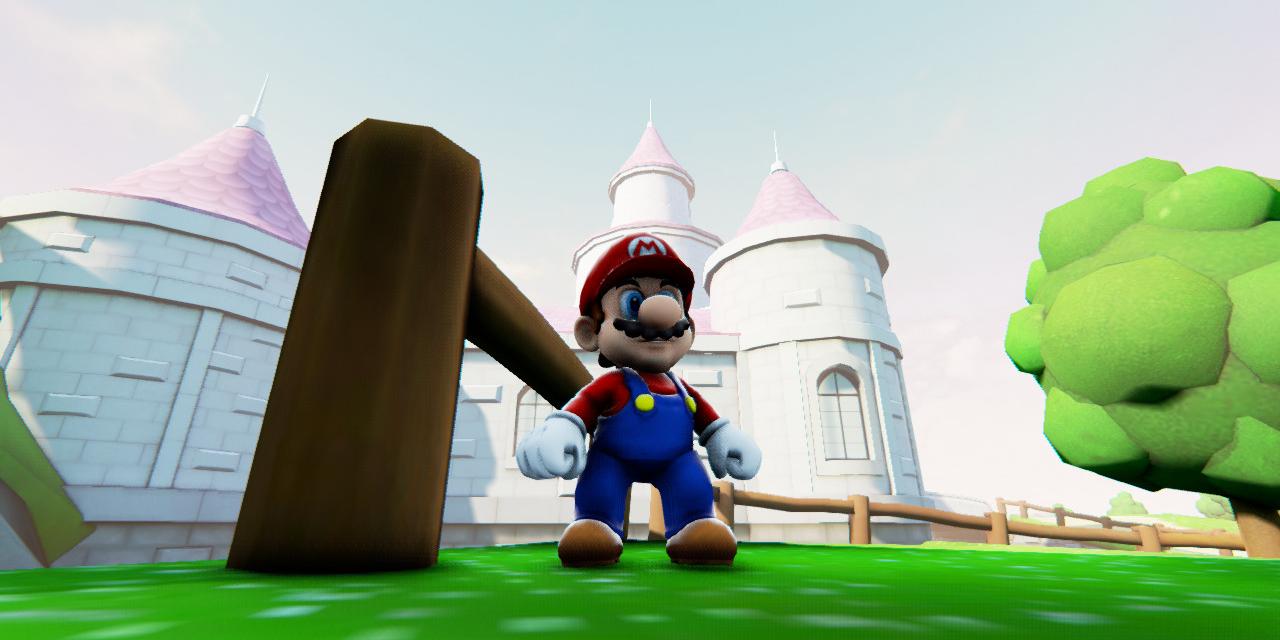 Super Mario 64 Peachs Castle Ultra