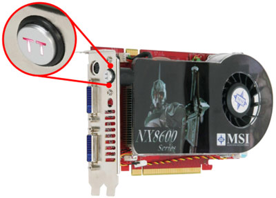 MSI Introduces Turbo Button To GeForce 8600GT