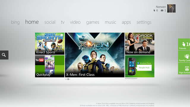 Xbox 720 wird den Fernseher übernehmen und mit Kabelboxen interagieren
