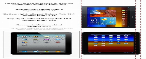 Apple fälscht Beweise in Galaxy Tab-Klage