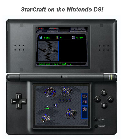 Fans Porting StarCraft To DS