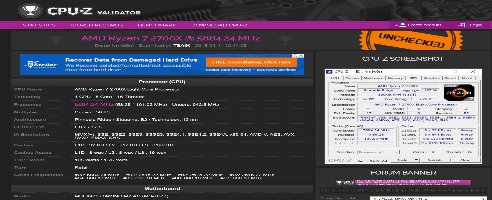 Ryzen 2700X overclocking record set at 5.88GHz