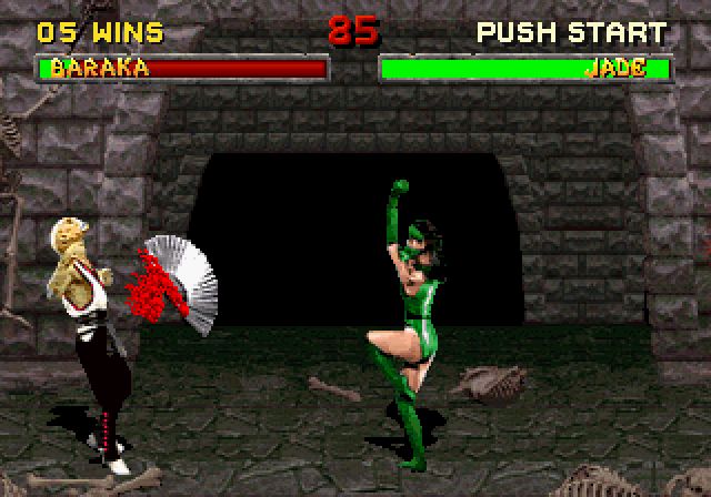 Mortal Kombat 2 – Switches Menu