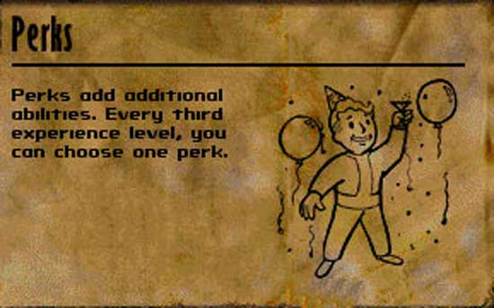 Design Your Own Fallout 3 Perk