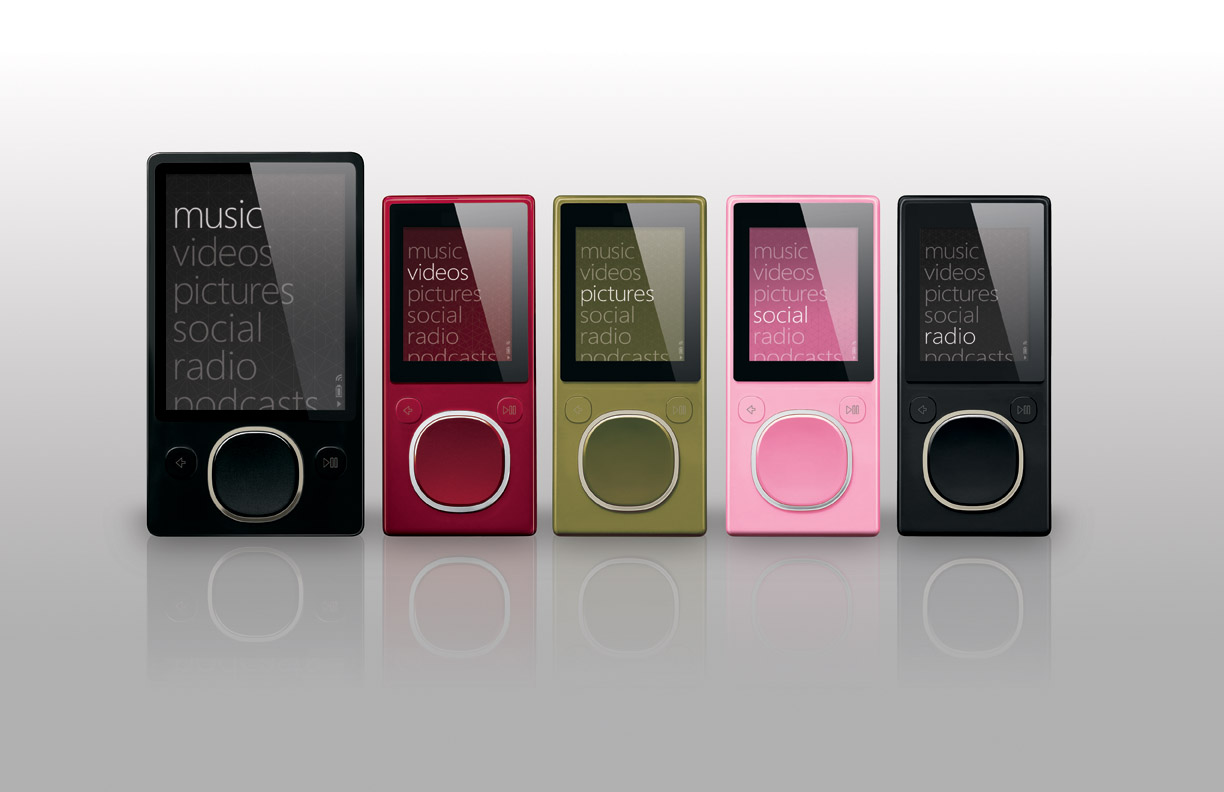 Microsoft Reveals Two New Zune Models
