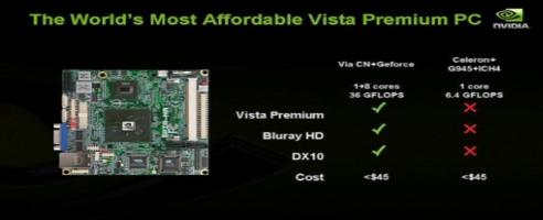 Nvidia Partners With VIA For The Cheapest Vista Premium PC